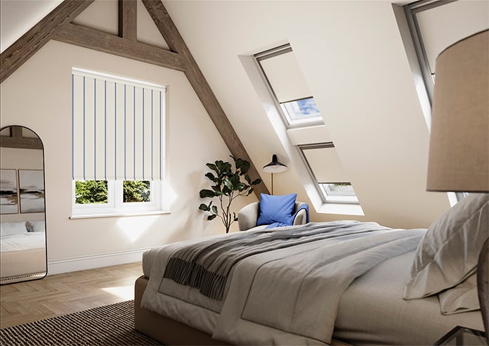 The British Stripe Co. Victoria, Bristol No.1 - Twist&Fit Roller Blind - Image 7